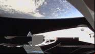 Imagem orbital do eclipse - Reprodução / X / @starlink