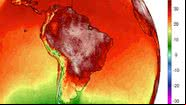 Calor extremo bate recorde no Brasil - Reprodução/UMaine