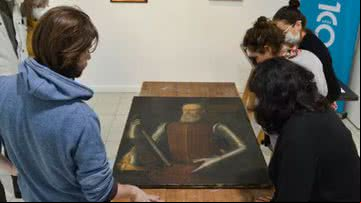 Pintura atribuída a Tintoretto - Divulgação/Conicet