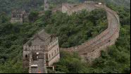 Imagem mostra a grandiosa Muralha da China - Getty Images