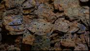 Peças de antiga armadura encontrada na China - Divulgação/Instituto Provincial de Relíquias Culturais e Arqueologia de Jiangxi