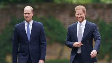 Príncipe William e príncipe Harry - Getty Images