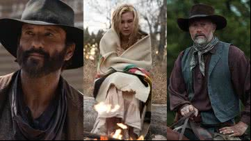 Cenas de '1883' e '1923', séries derivadas de 'Yellowstone' - Reprodução/Paramount