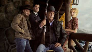 Membros da família Dutton em 'Yellowstone' - Reprodução/Paramount