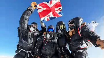 Ex-soldados das forças especiais britânicas escalaram o Monte Everest - Reprodução/Arquivo Pessoal