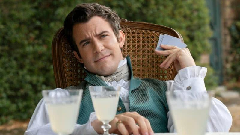 Benedict (Luke Thompson) em 'Bridgerton' - Divulgação/Netflix