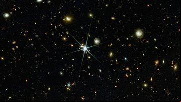 Mapa interativo criado permite exploração de quase 800 mil galáxias - Reprodução/COSMOS-Web collaboration