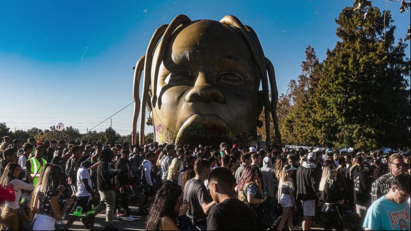 Cena do documentário 'Desastre Total: Festival Astroworld' - Divulgação/Netflix