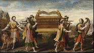 Pintura 'Rei Davi carregando a Arca da Aliança para Jerusalém' - Getty Images