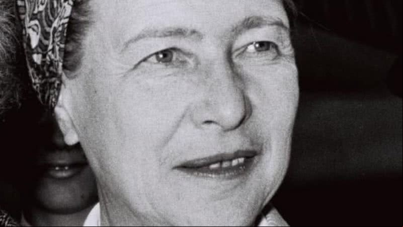 Simone de Beauvoir, escritora e filósofa - Moshe Milner via Wikimedia Commons