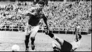 Just Fontaine em partida pela seleção sa - Reprodução