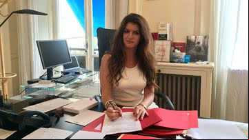 Fotografia de Marlène Schiappa em 2017 - Divulgação/ Wikimedia Commons/ Arquivo Pessoal/ Nantilus
