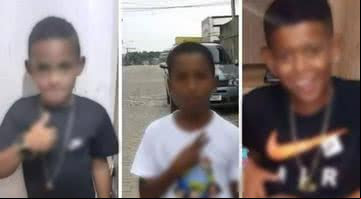 Fotos dos meninos de Belford Roxo - Divulgação/ Arquivo Pessoal