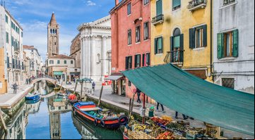 Cidade de Veneza, na Itália - Getty Images